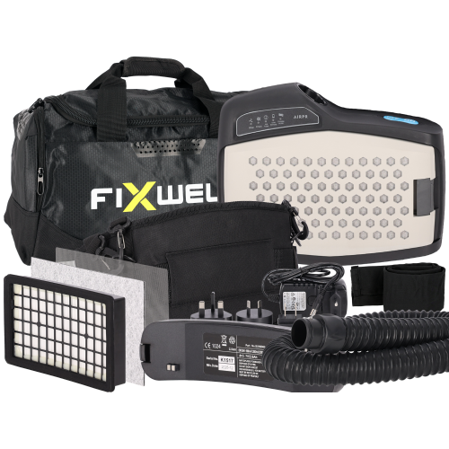 Przyłbica samościemniająca FIXWELD WorkMate 300 Air True Color z nawiewem PAPR | FIX-WM-300TC-AIR 2