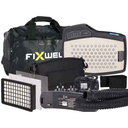 Przyłbica samościemniająca FIXWELD WorkMate 300 Air True Color z nawiewem PAPR | FIX-WM-300TC-AIR 2