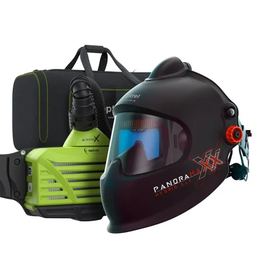 Przyłbica spawalnicza optrel panoramaxx pure air hybrid clt z nawiewem e3000X PAPR | 4550.681