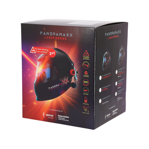Przyłbica spawalnicza samościemniająca optrel panoramaxx hybrid clt | 1010.302