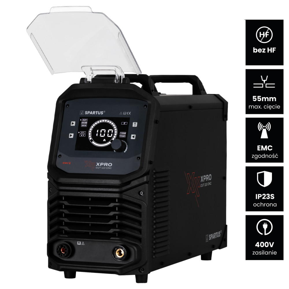 Przecinarka plazmowa Spartus XPro CUT 110CNC | XPROCUT110CNC-PAK-100H-6