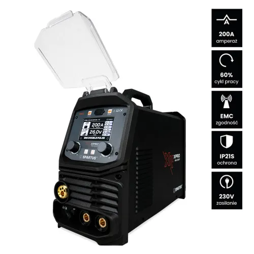 Spawarka Spartus XPro MIG 200 Dual Pulse - zestaw | XPROMIG200DP-PAK-24-3 2