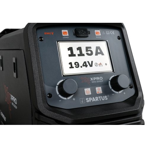 Spawarka Spartus XPro MIG 200 Dual Pulse - zestaw | XPROMIG200DP-PAK-24-3