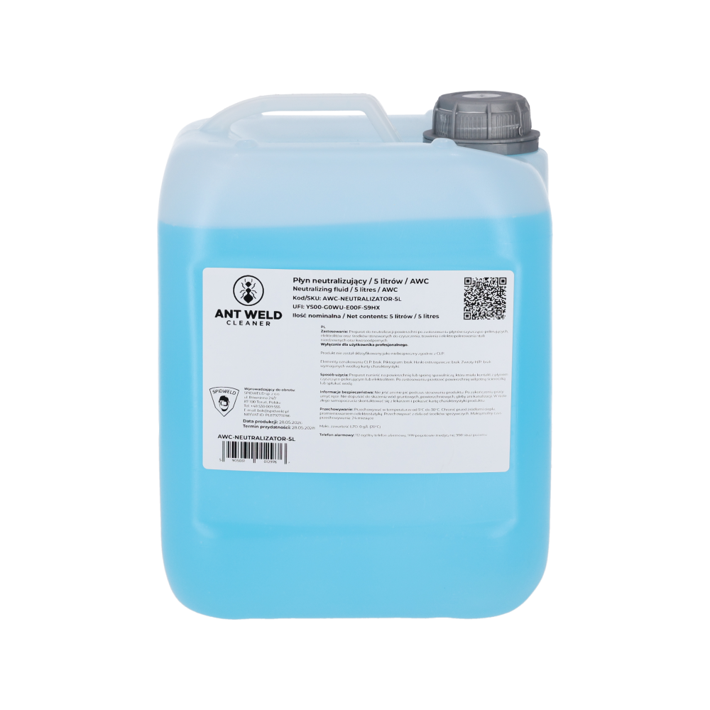 Płyn neutralizujący AWC / 5 litrów | AWC-NEUTRALIZATOR-5L