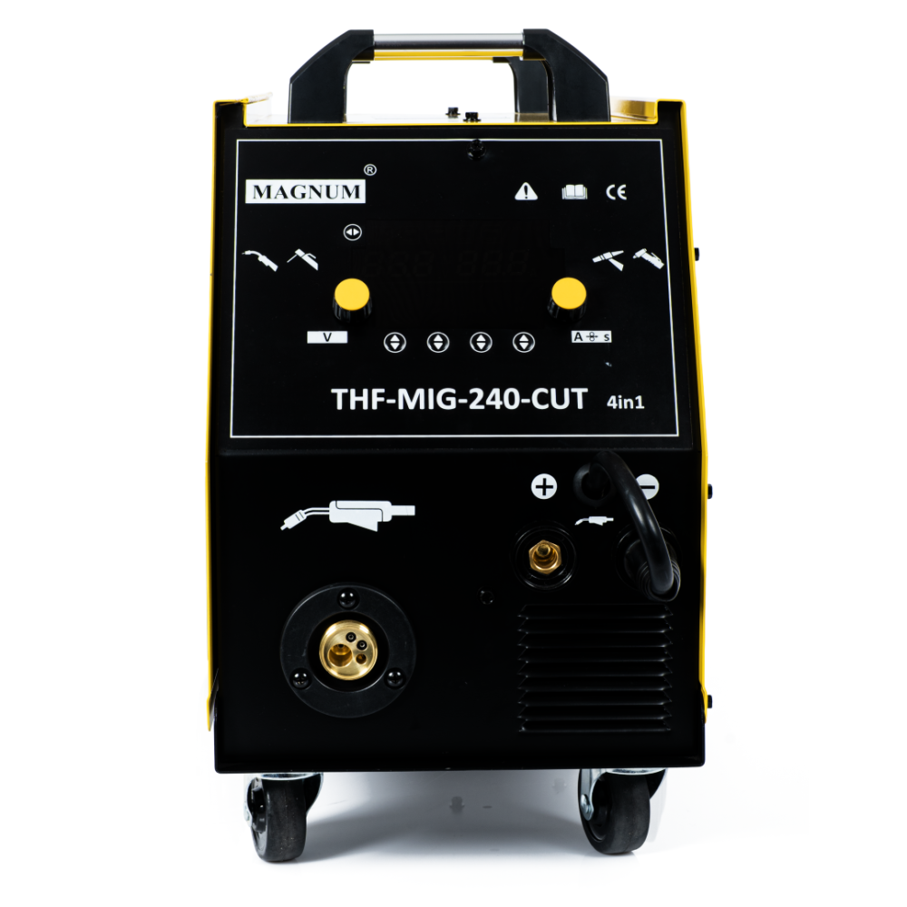 Spawarka Magnum THF-MIG-240-CUT 4in1 - zestaw | U I THF240MIG CUT