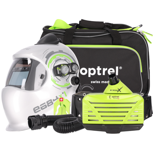 Przyłbica spawalnicza optrel sphere e684 z nawiewem e3000X PAPR | 4550.460