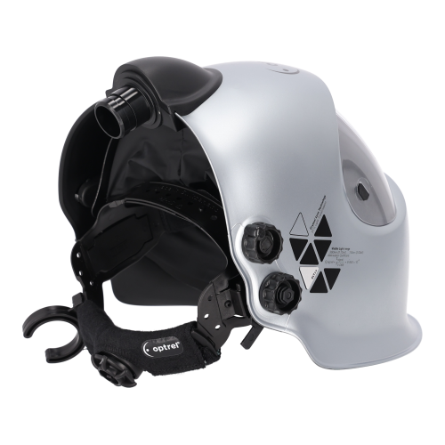 Przyłbica spawalnicza optrel sphere crystal2.0 z nawiewem e3000X PAPR | 4530.050