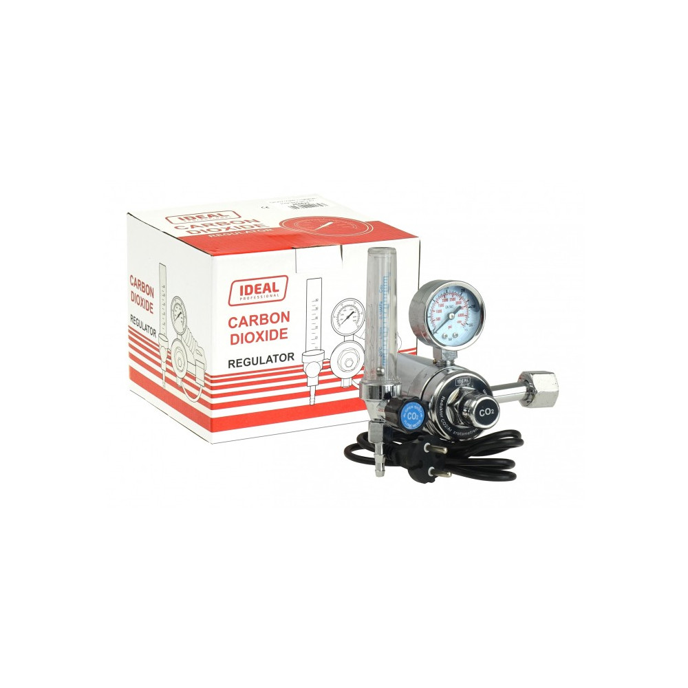 Reduktor Ar/CO2 z rotametrem i podgrzewaczem 230 V / Ideal | 265523