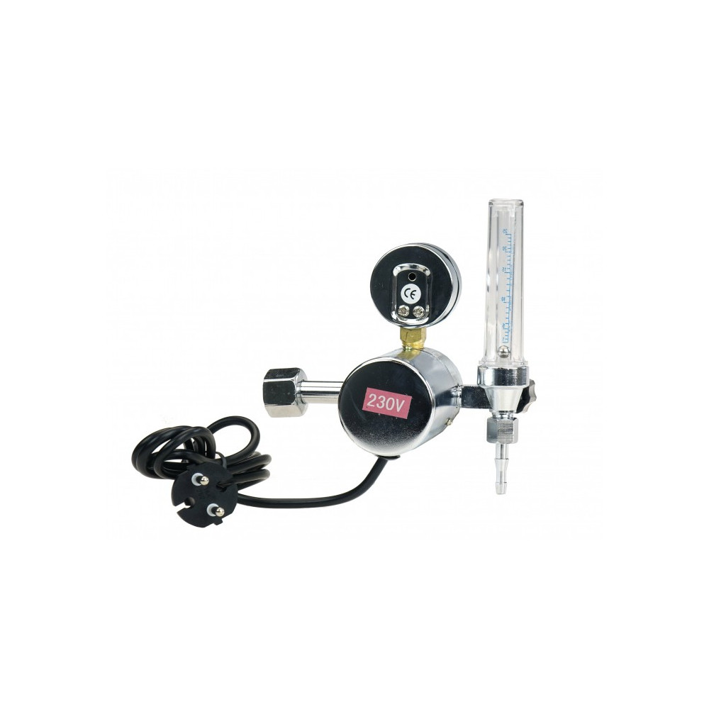 Reduktor Ar/CO2 z rotametrem i podgrzewaczem 230 V / Ideal | 265523