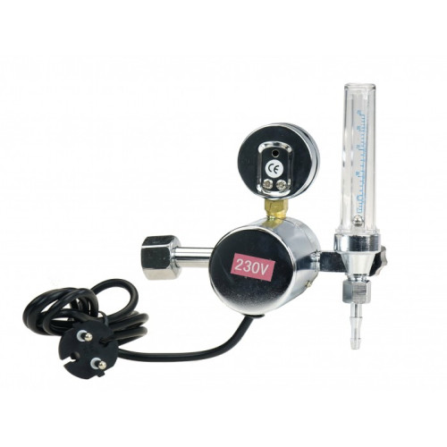 Reduktor Ar/CO2 z rotametrem i podgrzewaczem 230 V / Ideal | 265523