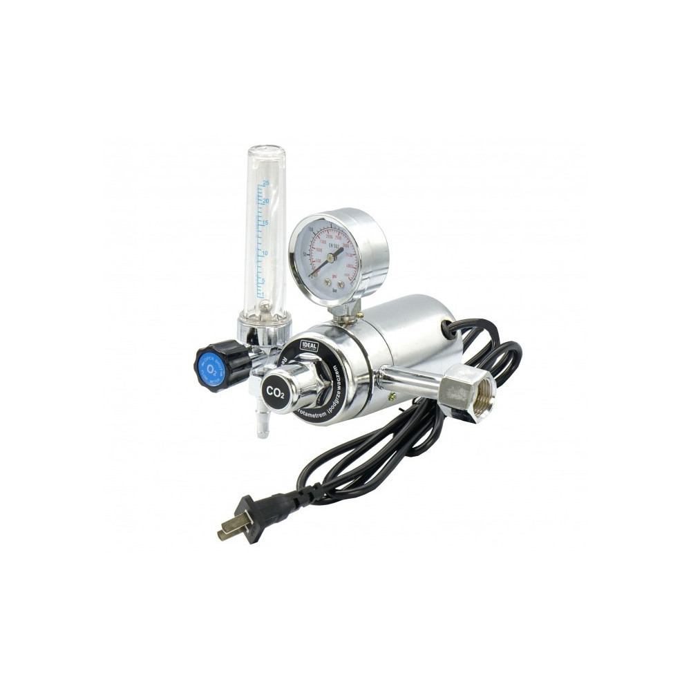 Reduktor Ar/CO2 z rotametrem i podgrzewaczem 36 V / Ideal | 265500