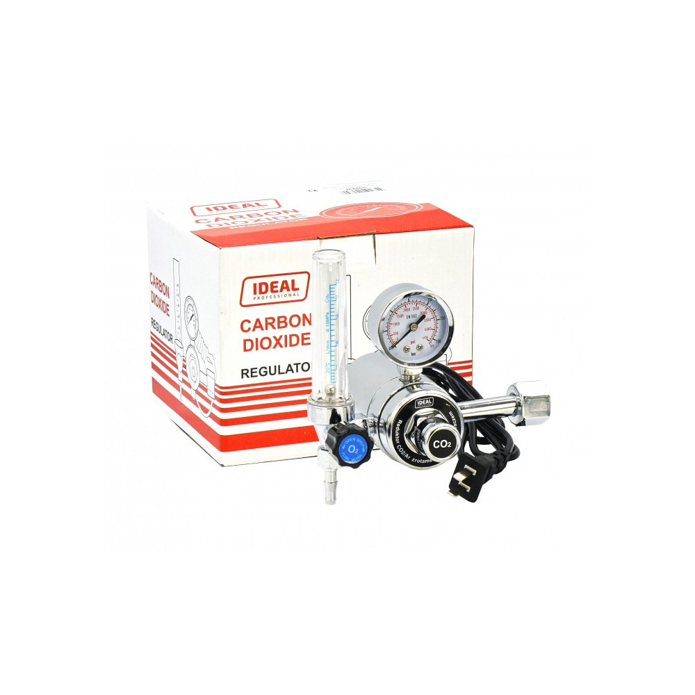 Reduktor Ar/CO2 z rotametrem i podgrzewaczem 36 V / Ideal | 265500
