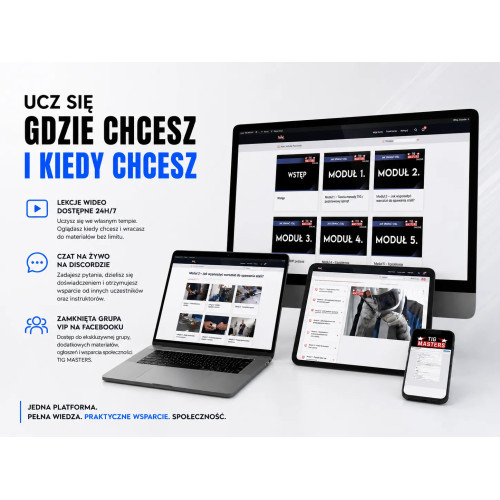 Kurs spawalniczy online "Jak spawać instalacje" / TIG Masters | TM-JS-INST 2