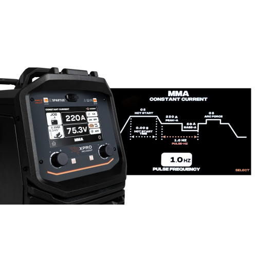 Spawarka Spartus XPro MIG 260 Dual Pulse - zestaw | XPROMIG260DP-PAK-24-3