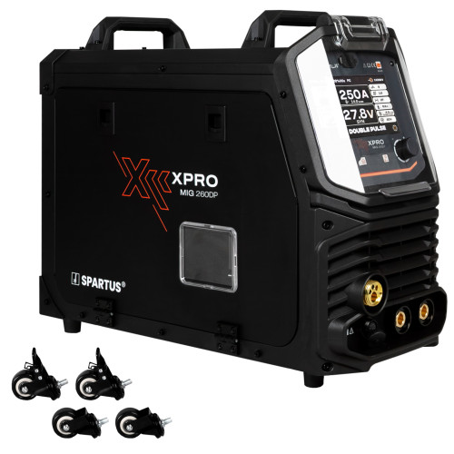 Spawarka Spartus XPro MIG 260 Dual Pulse - zestaw | XPROMIG260DP-PAK-24-3