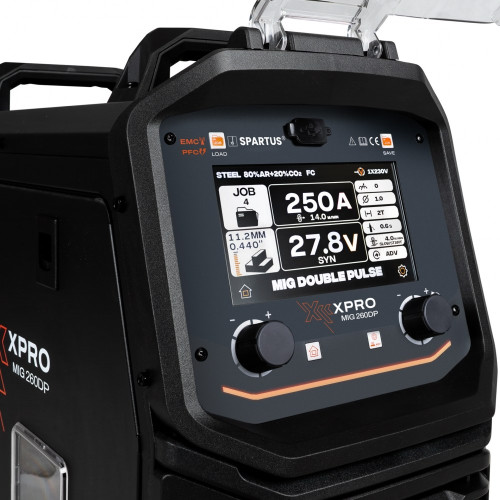 Spawarka Spartus XPro MIG 260 Dual Pulse - zestaw | XPROMIG260DP-PAK-24-3