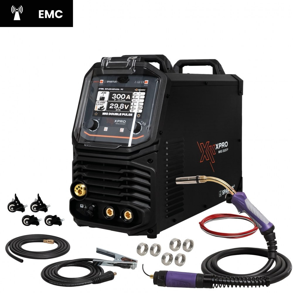 Spawarka Spartus XPro MIG 310 Dual Pulse - zestaw | XPROMIG310DP-PAK-36-3