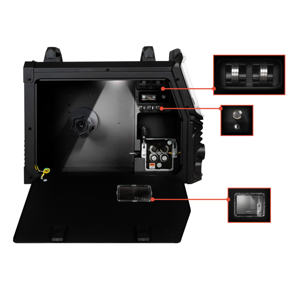 Spawarka Spartus XPro MIG 310 Dual Pulse - zestaw | XPROMIG310DP-PAK-36-3