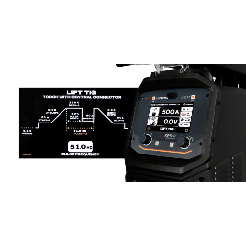Spawarka Spartus XPro MIG 500 Dual Pulse - zestaw | XPROMIG500DP-PAK-501-3