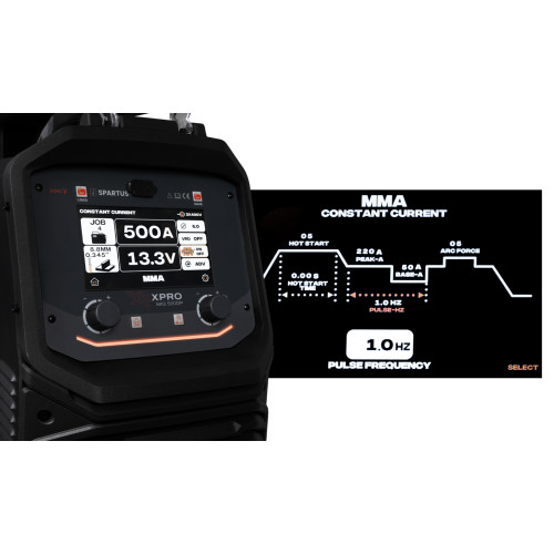 Spawarka Spartus XPro MIG 500 Dual Pulse - zestaw | XPROMIG500DP-PAK-501-3