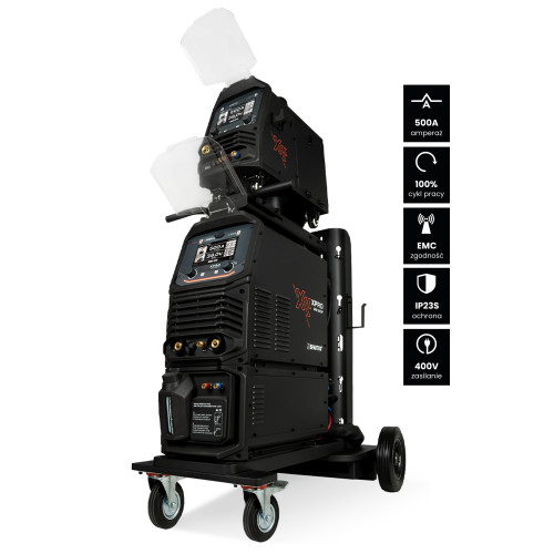 Spawarka Spartus XPro MIG 500 Dual Pulse - zestaw | XPROMIG500DP-PAK-501-3
