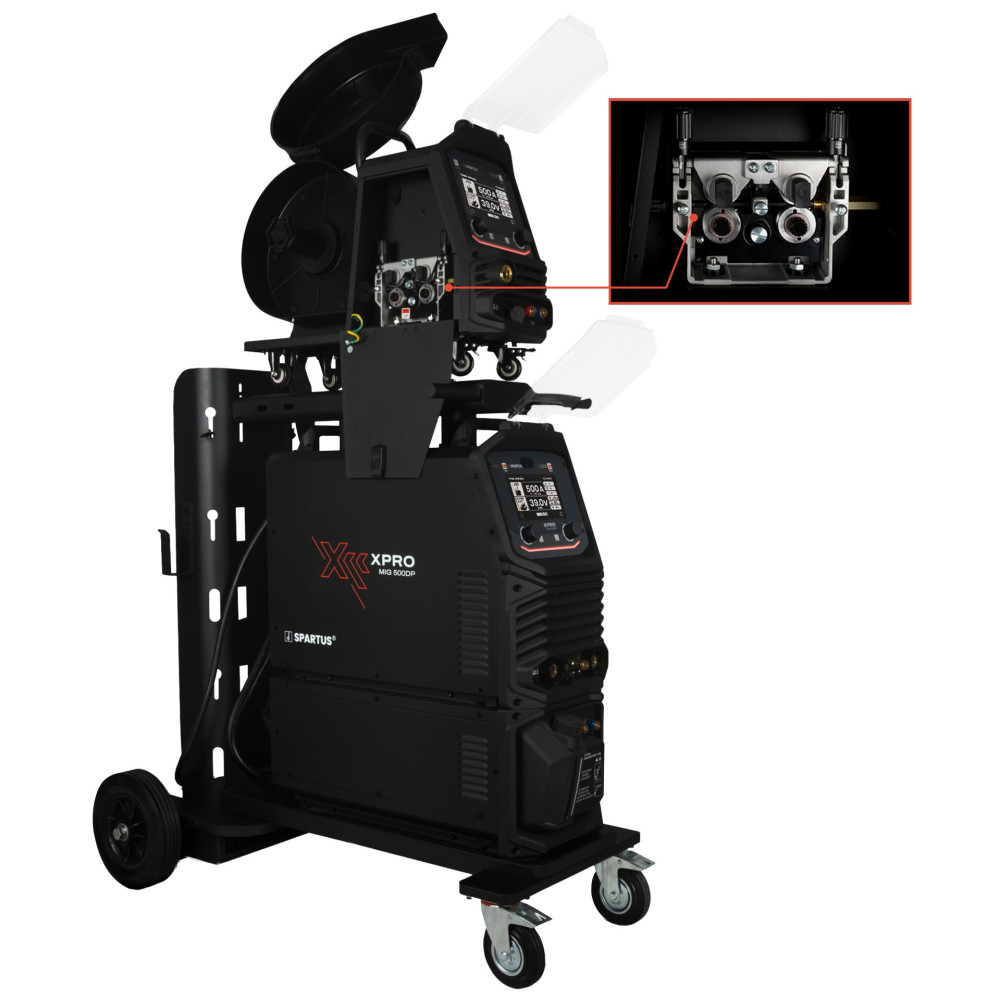 Spawarka Spartus XPro MIG 500 Dual Pulse - zestaw | XPROMIG500DP-PAK-501-3