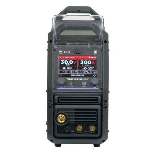 Spawarka Ideal Tecnomig 337 Pulse LCD Black Series 4x4 - zestaw | TMIG337PV2