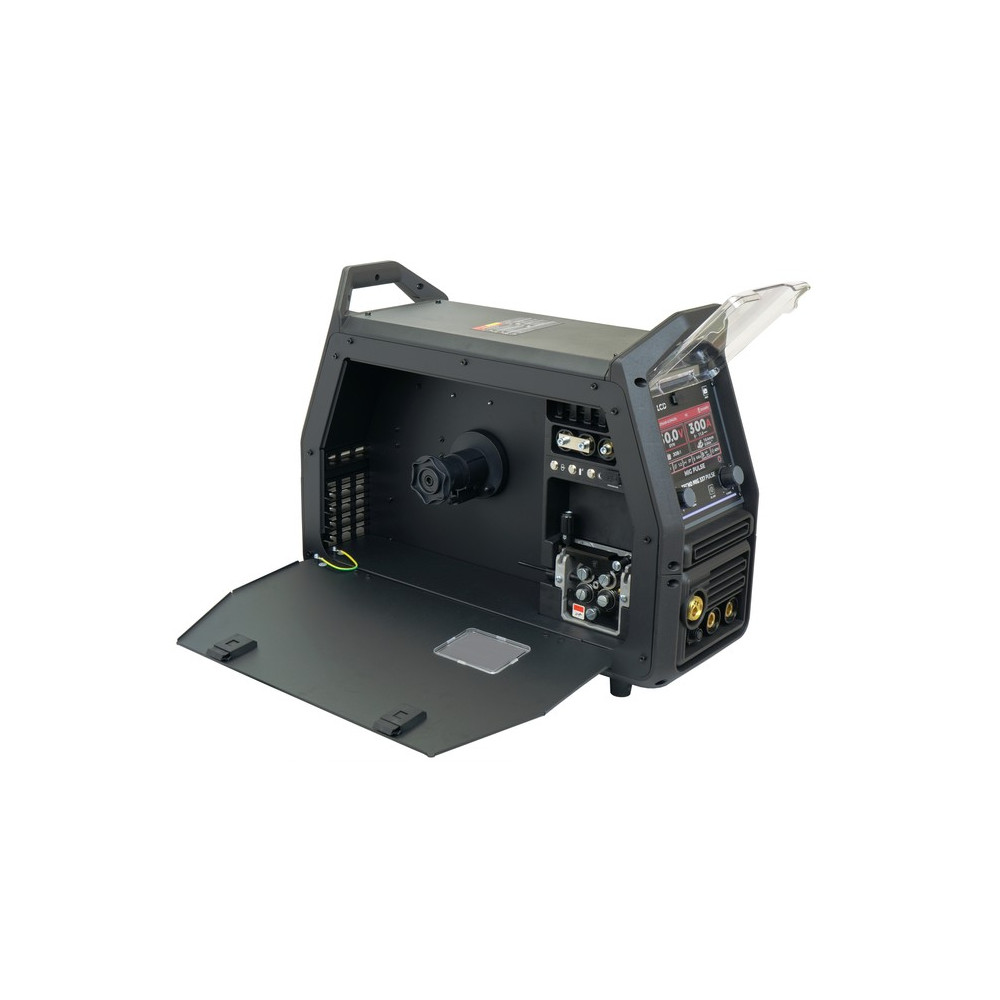 Spawarka Ideal Tecnomig 337 Pulse LCD Black Series 4x4 - zestaw | TMIG337PV2
