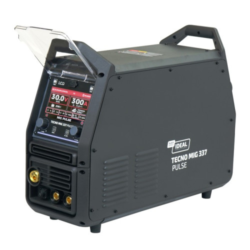 Spawarka Ideal Tecnomig 337 Pulse LCD Black Series 4x4 - zestaw | TMIG337PV2