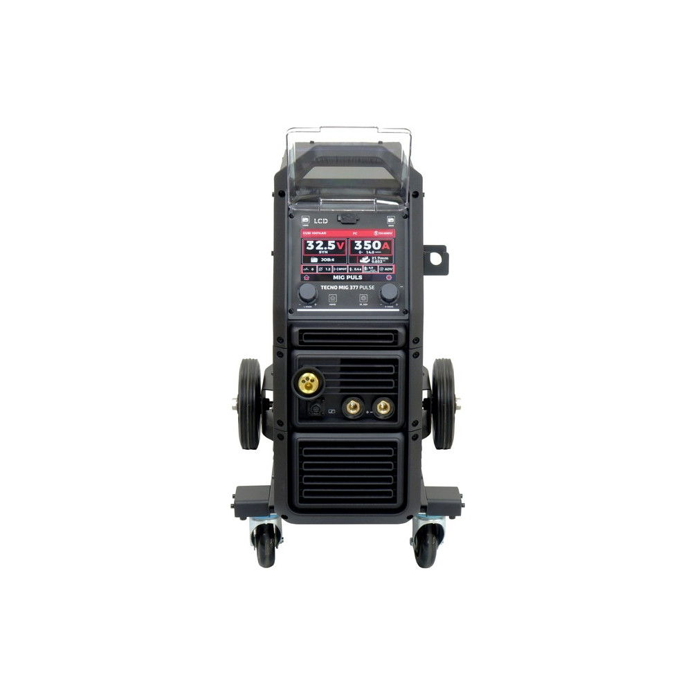 Spawarka Ideal Tecnomig 377 Pulse LCD Black Series 4x4 - zestaw |  TMIG377PT
