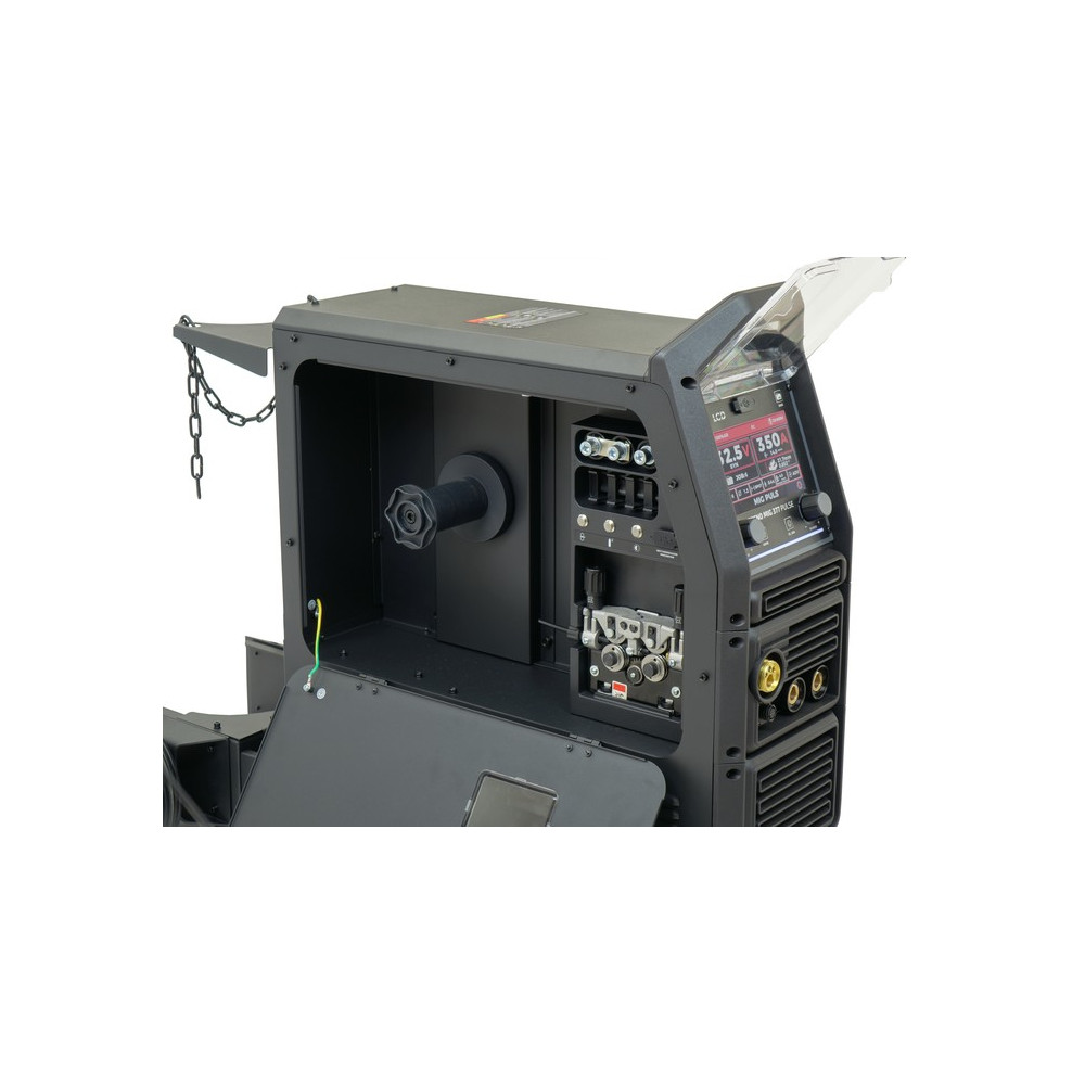 Spawarka Ideal Tecnomig 377 Pulse LCD Black Series 4x4 - zestaw |  TMIG377PT