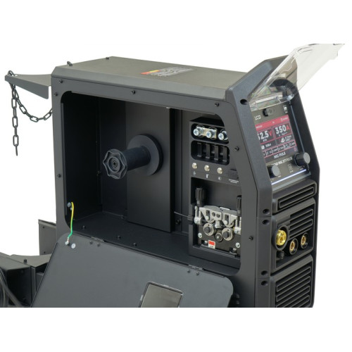 Spawarka Ideal Tecnomig 377 Pulse LCD Black Series 4x4 - zestaw |  TMIG377PT