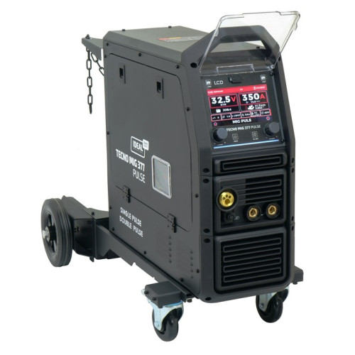 Spawarka Ideal Tecnomig 377 Pulse LCD Black Series 4x4 - zestaw |  TMIG377PT