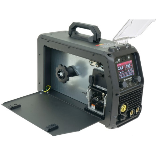 Spawarka Ideal Tecnomig 210 Pulse LCD Black Series 4x4 - zestaw | TMIG210PV2
