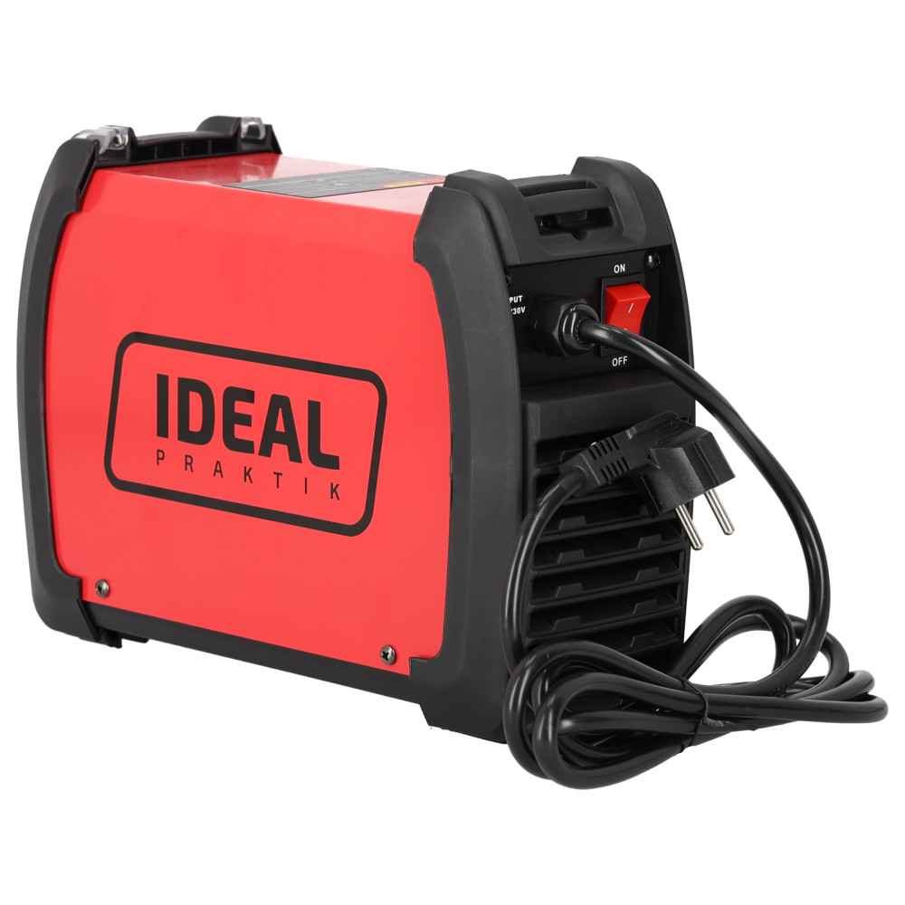 Spawarka inwertorowa Ideal Praktik 205 Digital - zestaw | PRAKTIK205D-G