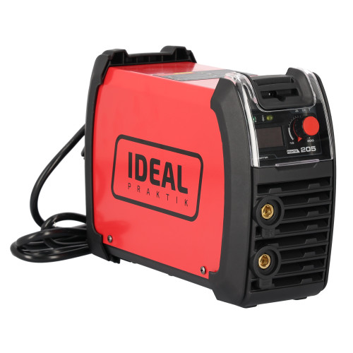 Spawarka inwertorowa Ideal Praktik 205 Digital - zestaw | PRAKTIK205D-G