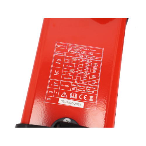 Spawarka Weldman MINI ARC 160 Synergia - zestaw | 103 000-G