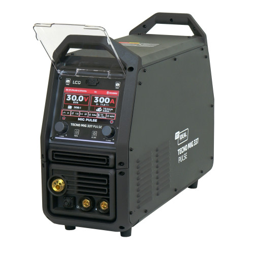 Spawarka Ideal Tecnomig 337 Pulse LCD Black Series 4x4 - zestaw | TMIG337PV2