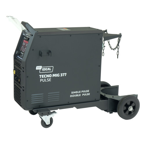 Spawarka Ideal Tecnomig 377 Pulse LCD Black Series 4x4 - zestaw |  TMIG377PT