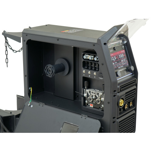 Spawarka Ideal Tecnomig 377 Pulse LCD Black Series 4x4 - zestaw |  TMIG377PT