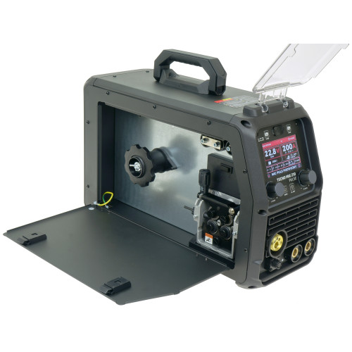 Spawarka Ideal Tecnomig 210 Pulse LCD Black Series 4x4 - zestaw | TMIG210PV2