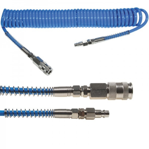 Wąż pneumatyczny spiralny 5x8 mm 6 m Gudepol | AO5086