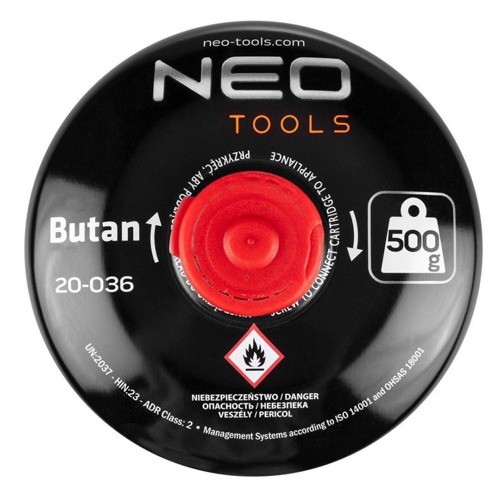 Nabój z gazem butan EN17 Neo Tools - 20-036 - NEO Tools - 4