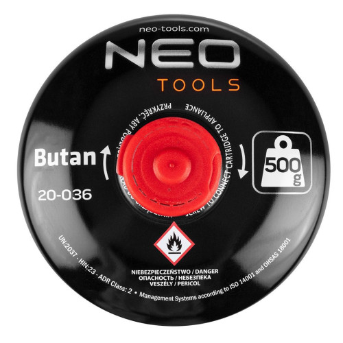 Nabój z gazem butan EN17 Neo Tools - 20-036 - NEO Tools - 4