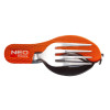 Scyzoryk sztućce turystyczne ze stali nierdzewnej 3 w 1 Neo Tools - 63-027 - NEO Tools - 1
