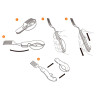 Scyzoryk sztućce turystyczne ze stali nierdzewnej 3 w 1 Neo Tools - 63-027 - NEO Tools - 6