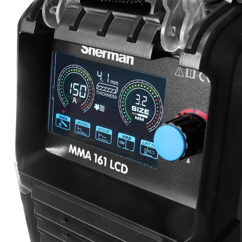 Spawarka Sherman MMA 161 LCD - zestaw | 7813412