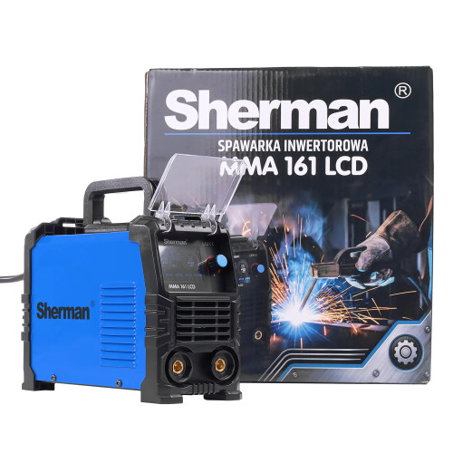 Spawarka Sherman MMA 161 LCD - zestaw | 7813412