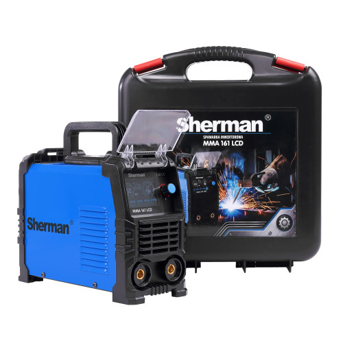 Spawarka Sherman MMA 161 LCD - zestaw | 7813412