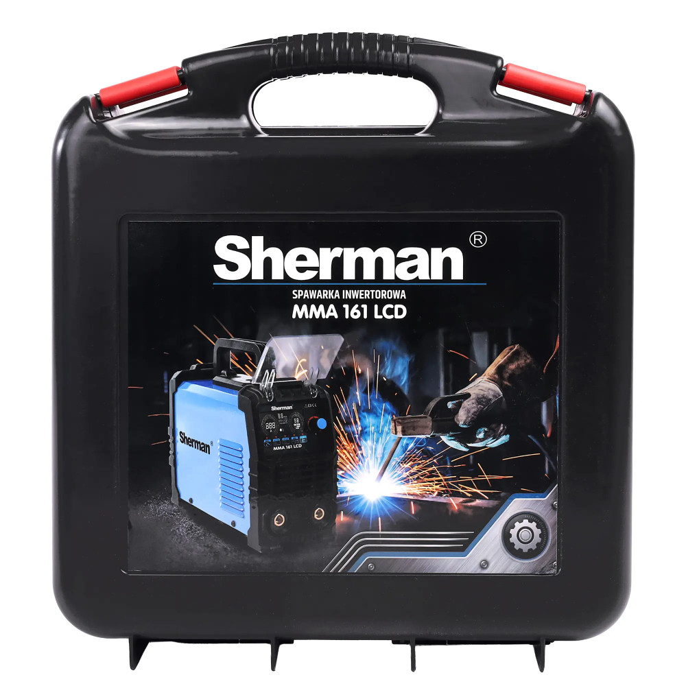 Spawarka Sherman MMA 161 LCD - zestaw | 7813412